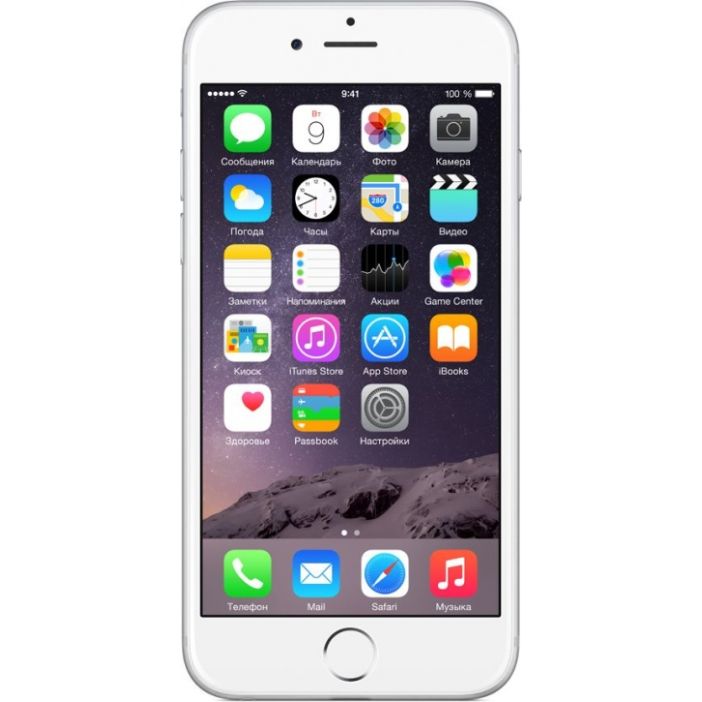 Купить Apple iPhone 6 64 ГБ Серебристый в Москве дешево, кредит и
